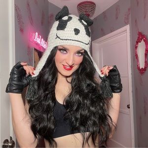 Cute Panda Winter Beanie